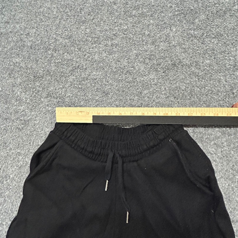 Zara Joggers Womens Size S Black Casual Elastic Waist Drawstring Sweatpants - Picture 6 of 9